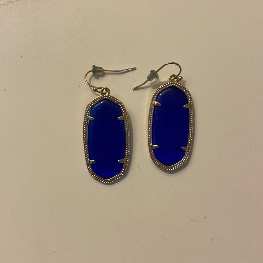 Kendra Scott Elle Royal Blue Earrings